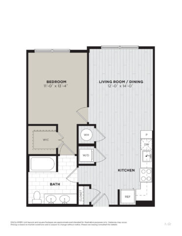A1P floor plan