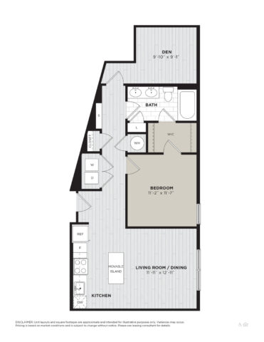A1W floor plan