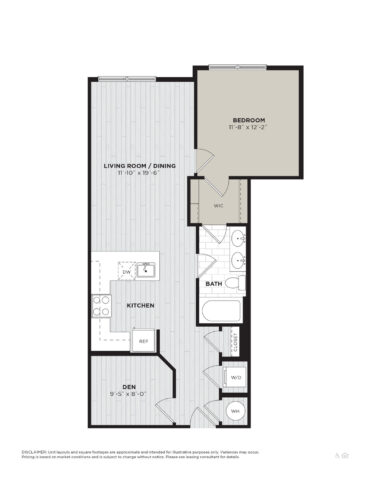 A1X floor plan