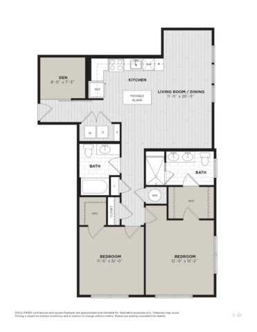 B2AB floor plan